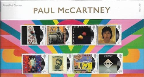 2021 Pack Number 601 Paul McCartney (combined)  Presentation Pack