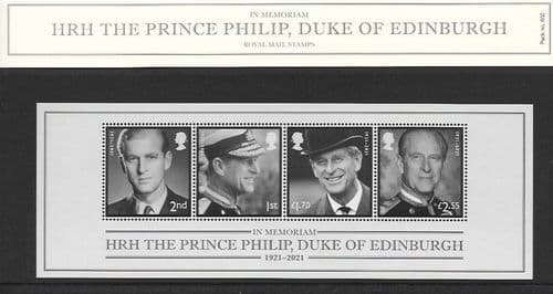 2021 Pack Number 602 Duke of Edinburgh Presentation Pack