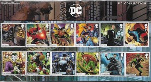 2021 Pack Number 607 DC Collection (combined)  Presentation Pack