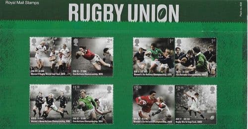 2021 Pack Number 608 Rugby Union Presentation Pack