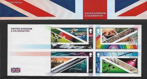 2021 Pack Number M26 United Kingdom A Celebration Presentation Pack