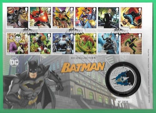 2021 RMC204 DC Collection - Batman - Medallic Coin Cover