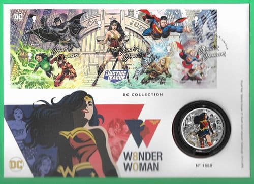 2021 RMC205 DC Collection - Wonder Woman - Medallic Coin Cover