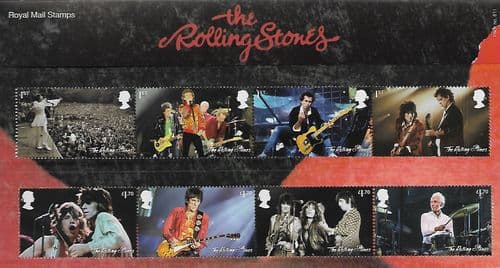2022 Pack Number 611 Rolling Stones (Combined) Presentation Pack