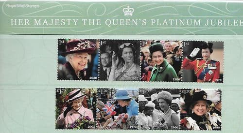 2022 Pack Number 612 Platinum Jubilee Presentation Pack