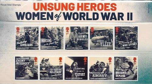 2022 Pack Number 617 Unsung Heroes (Combined) Presentation Pack