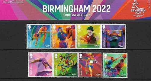 2022 Pack Number 620 Commonwealth Games  Presentation Pack