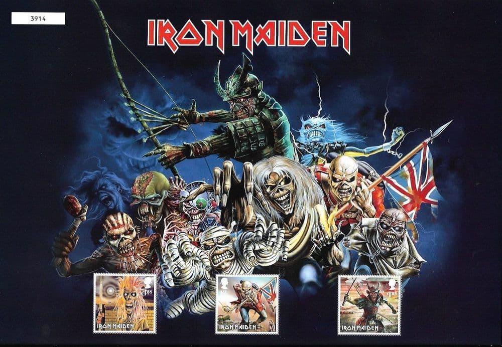 2023 Iron Maiden Eddie Fan Sheet