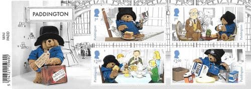 2023 MS5069 Paddington Miniature Sheet (With Barcode)