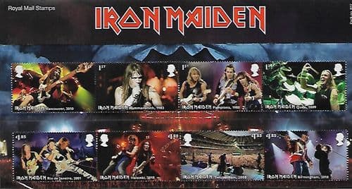 2023 Pack Number 627  Iron Maiden (Combined) Presentation Pack