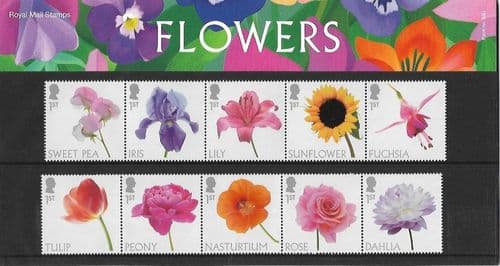 2023 Pack Number 630 Flowers Presentation Pack