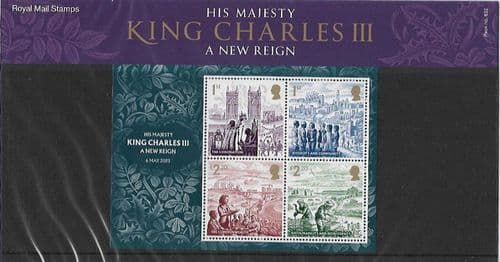 2023 Pack Number 632 King Charles Coronation Presentation Pack