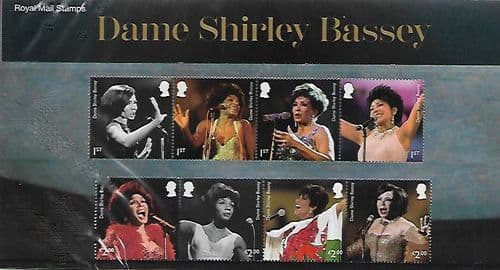 2023 Pack Number 639 Dame Shirley Bassey (Combined) Presentation Pack