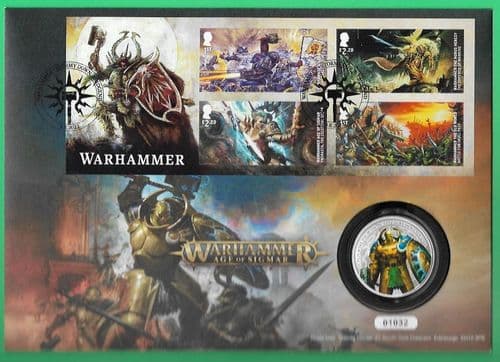 2023 RMC227 Warhammer Medallic Coin Cover