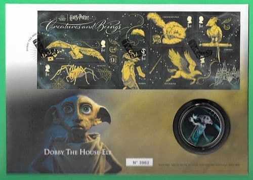 2023 RMC232 Harry Potter Medallic Coin Cover