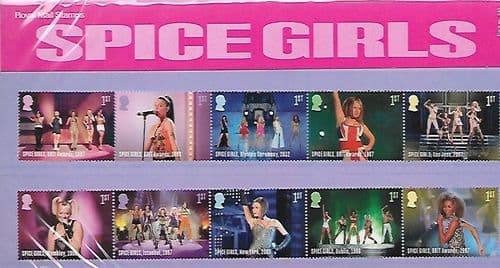 2024 Pack Number 643 Spice Girls (Combined) Presentation Pack