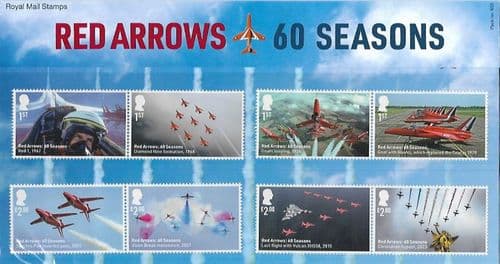 2024 Pack Number 650 Red Arrows (Combined) Presentation Pack