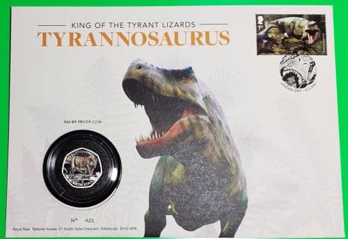 2024 RMC235a Dinosaurs SILVER PROOF Coin Cover