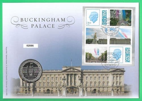 2024 RMC238 Buckingham Palace - Red Arrows - Coin Cover