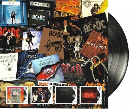 2025 AC/DC Alubums Fan Sheet