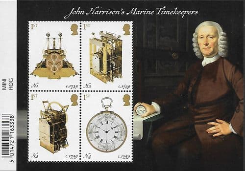 2025 MS5346 Royal Observatory Greenwich Miniature Sheet (With Barcode)