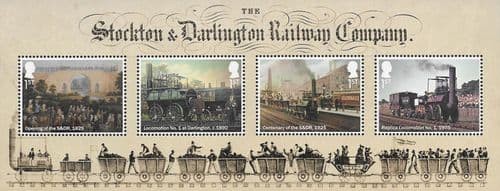 2025 MS5391 Steam Locomotives Miniature Sheet (Without Barcode)