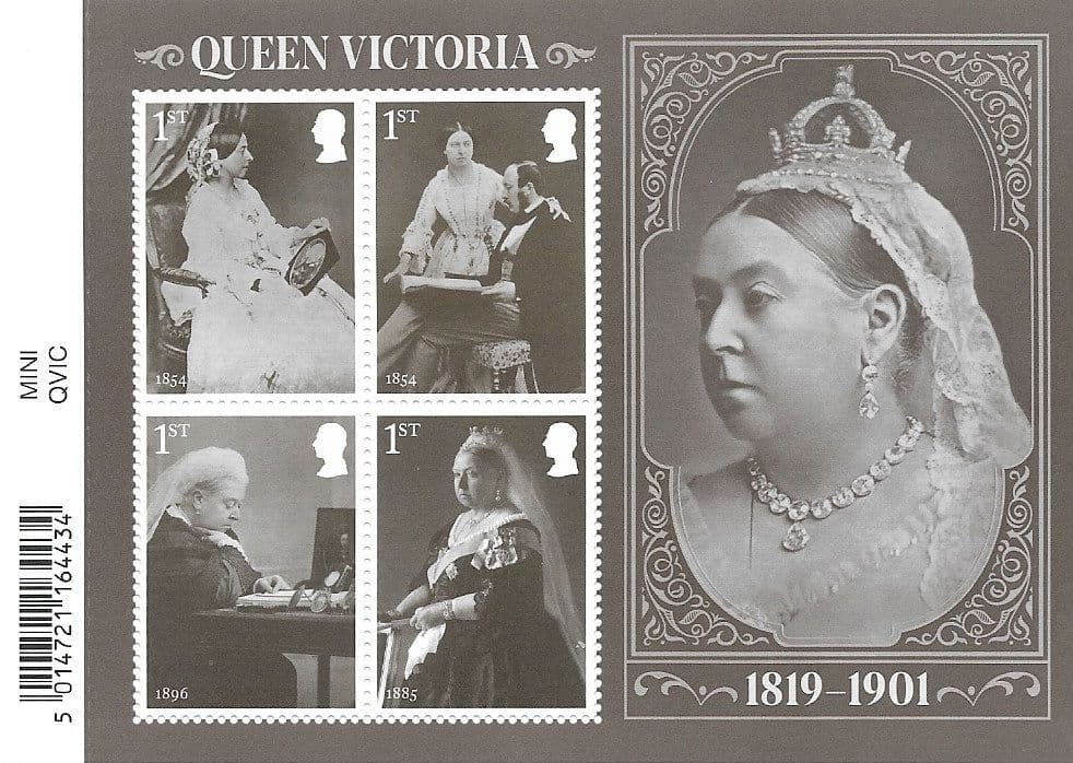 2025 MS5416 The Stamps of Queen Victoria Miniature Sheet (With Barcode)