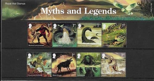 2025 Pack Number 663 Myths and Legends Presentation Pack