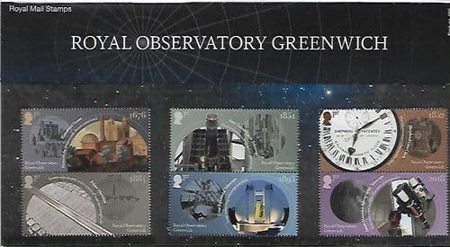 2025 Pack Number 666 Royal Observatory Greenwich (Combined) Presentation Pack