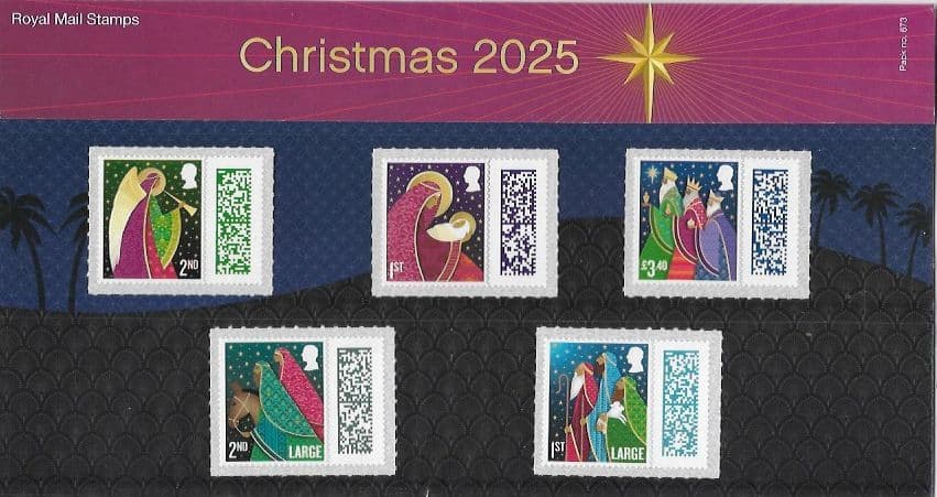 2025 Pack Number 673 Christmas Presentation Pack
