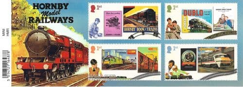 2026 MS5454 Hornby Model Railways Miniature Sheet (With Barcode)
