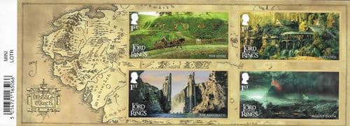 2026 MS5473 Lord of the Rings Miniature Sheet (With Barcode)