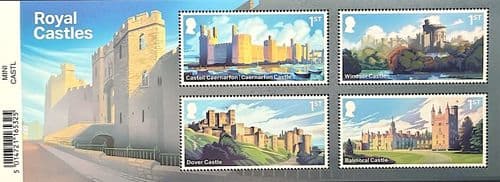 2026 MS5499 Castles Miniature Sheet (With Barcode)