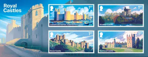2026 MS5499 Castles Miniature Sheet (Without Barcode)