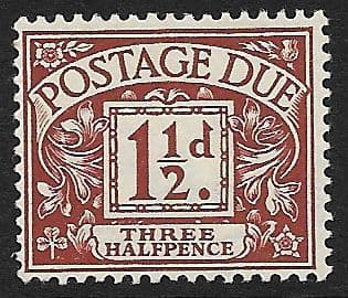 All Postage Due Stamps