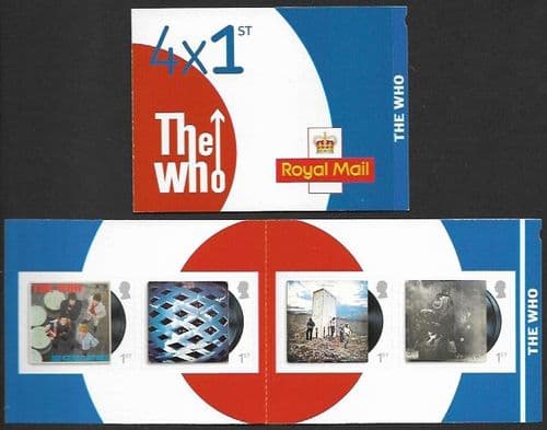 CS1 2024 The Who (Self Adhesive Stamp Booklets)