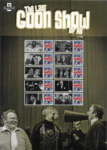 CS18 40th Anniversary of the Last Goon Show (Royal Mail Commemorative Sheets)