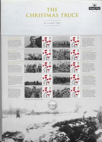 CS26 Christmas Truce (Royal Mail Commemorative Sheets)