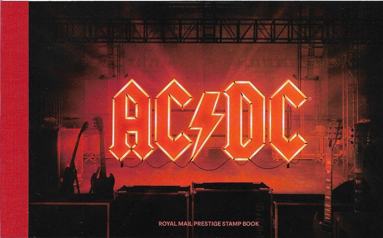 CY9 2025 AC/DC Prestige Stamp Booklet