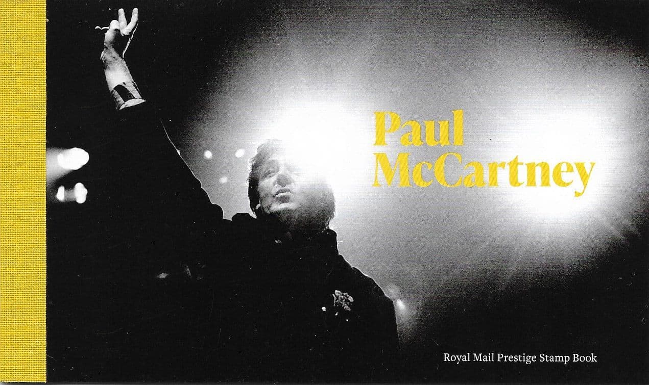 DY38 2021 Paul McCartney Prestige Stamp Booklet