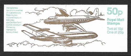 FB56 Aircraft Series 2 Plain (50p Folded Booklets)