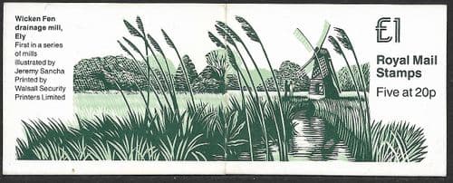 FH19 Mills Design 1 Wicken Fen Cylinder W1 W1 W1 (Glossy Cover) (£1.00 Folded Booklets)