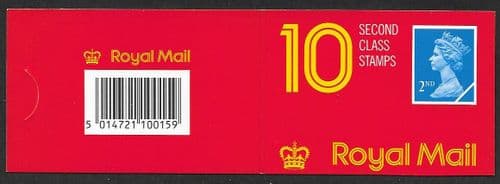HC1a Booklet (New Rates) Printed by Harrison 10x 2nd Class Stamps (Pane 1445L)
