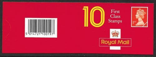 HD5 Booklet (Tab With Shoulders - Black Barcode - Freepost Newcastle) Walsall (Pane 1516m)