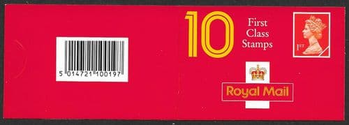 HD5a Booklet (Tab Without Shoulders - Black Barcode - Freepost Newcastle) Walsall (Pane 1516m)