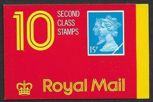 JC2 Booklet Printed By Questa 10x15p Stamps (10x SG1477)