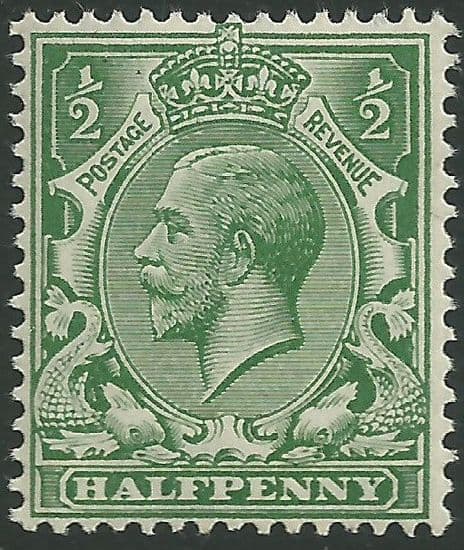 King George V Definitive Stamps Mounted Mint Sinlges