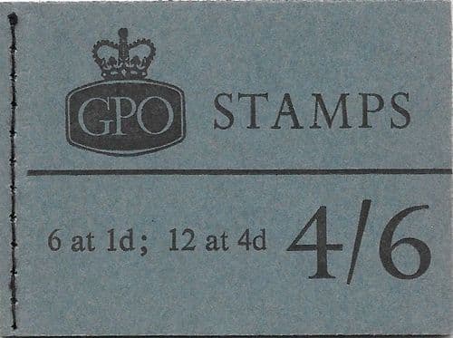 LP45 May 1968 4s6d Machin Pre-Decimal Stitched Stamp Booklet