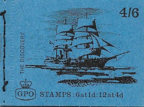 LP48 November 1968 4s6d Machin Pre-Decimal Stitched Stamp Booklet