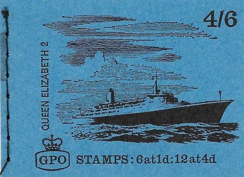 LP49 January 1969 4s6d Machin Pre-Decimal Stitched Stamp Booklet